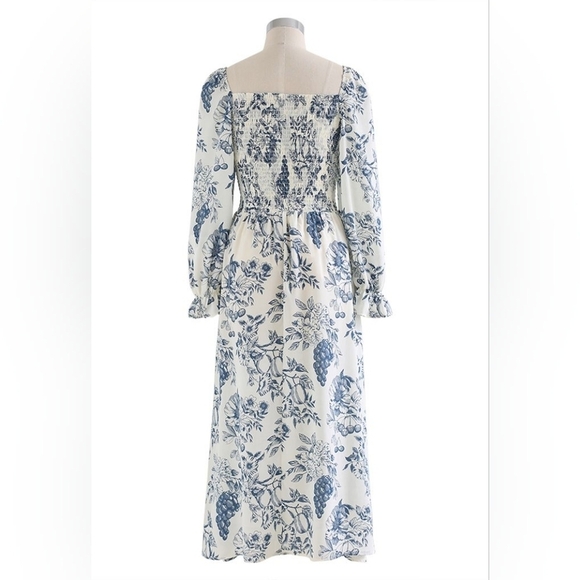 Reformation Gitane Linen Dress in Corsica - Picture 6 of 12